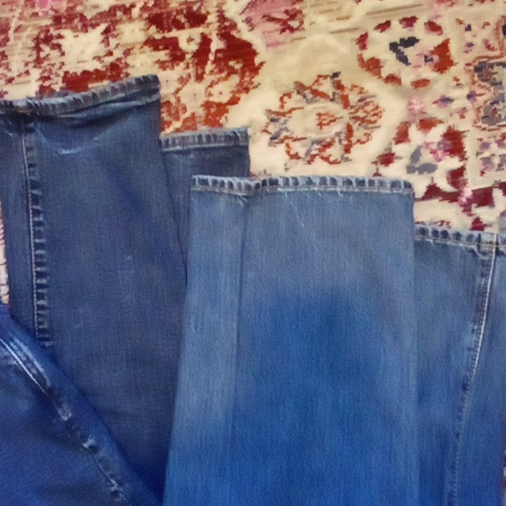 Blue Jeans Bundle 32" Waist 30" L Gap Lucky Brand & Denim Great Condition - Picture 9 of 10